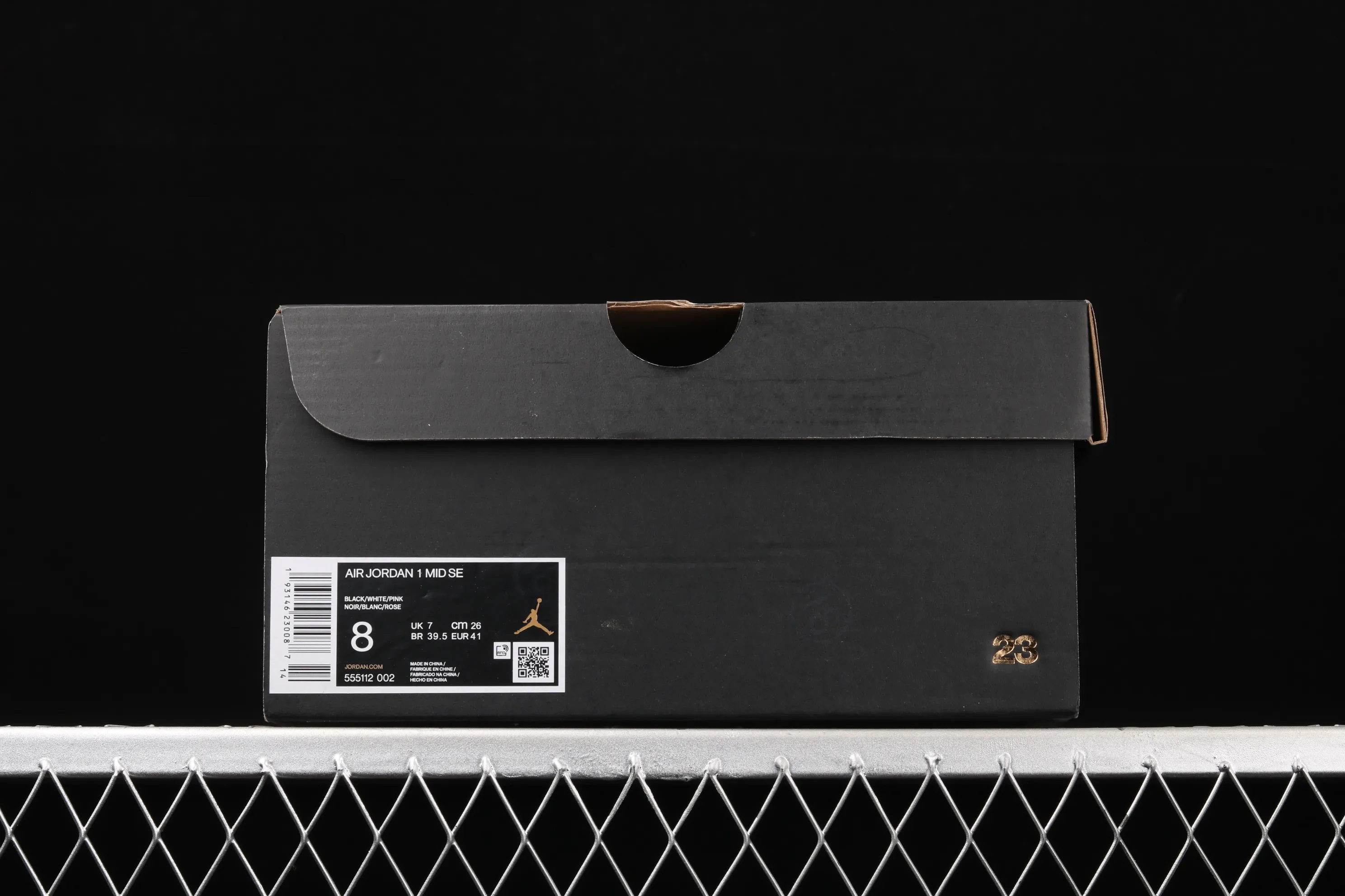 All categories Air Jordan Jordan series basketball shoes Air Jordan 1 Mid Air Jordan Mid AJ1 Joe 1 Pink Popsicle Zhongbang series basketball shoes 555112-002